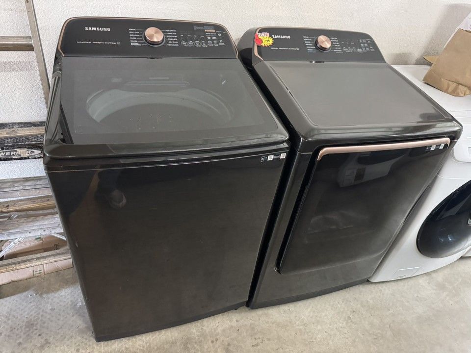 New Open Box Samsung Washer And Electric Dryer 220 Volts