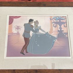 Disney Classic Artwork "Magic at the Ball" 08128/10000 Framed Lithograph 