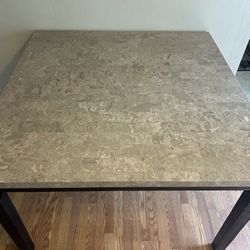 Counter Height Marble Table