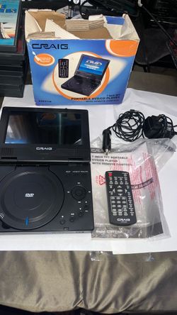 Craig Portable DVD/CD Player 7-Inch with remote $45