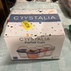 Crystalia Parfait Cups