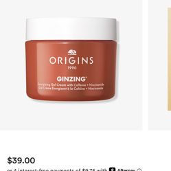 NEW Origins Energizing Gel Cream 