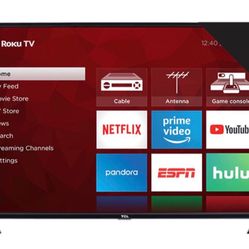  TCL 50" CLASS 4-SERIES 4K UHD HDR LED SMART ROKU TV - 50S435