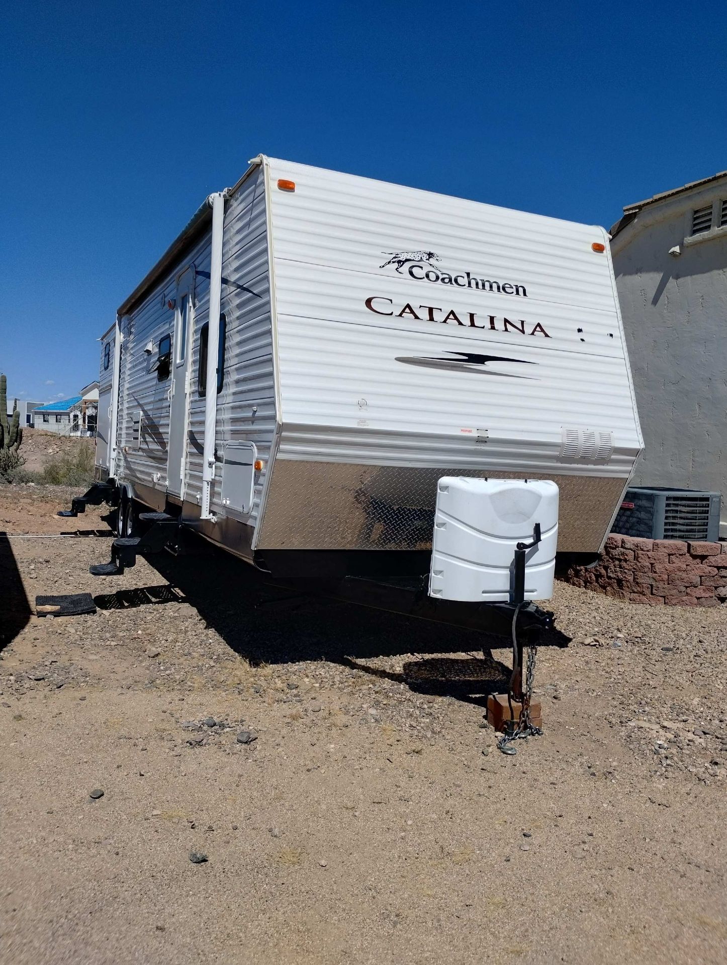 2012 Coachmen Catalina double slide travel trailer with rear bunkroom