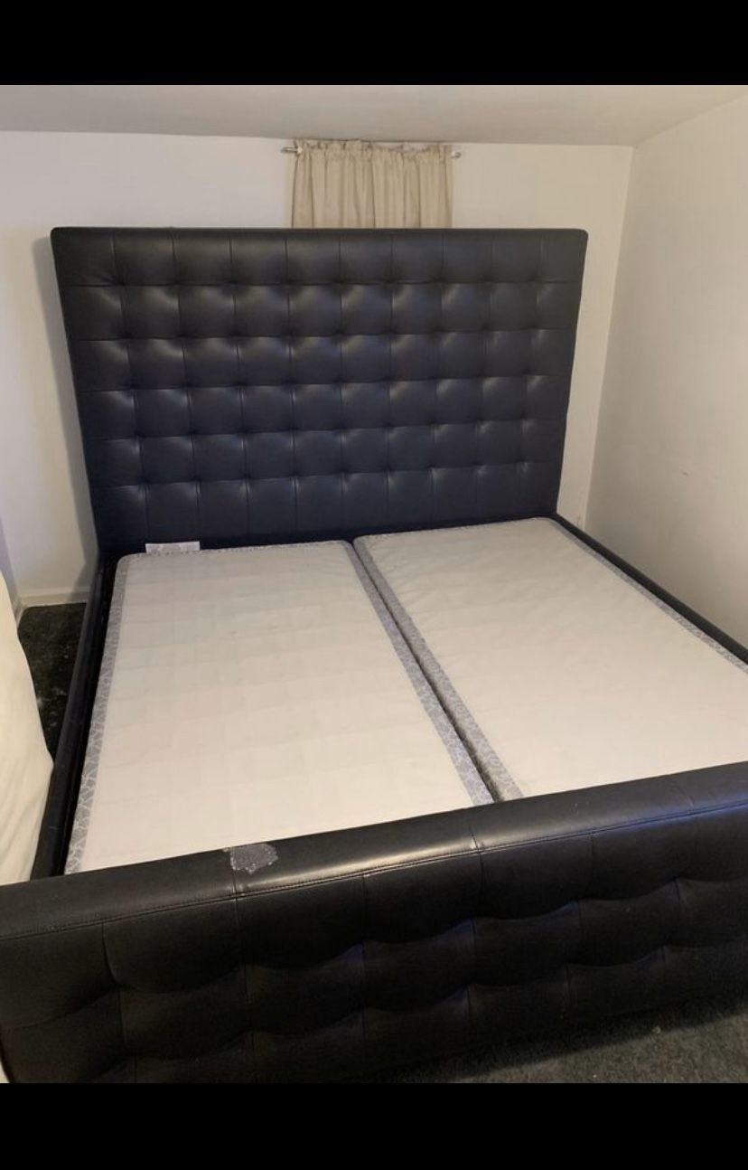 Z Gallerie King Size Bed Frame - Great Condition!
