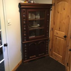 corner cabinet fine mexican furniture maker 