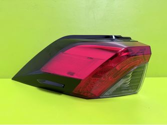 2019-2025 Toyota RAV4 Halogen Tail Light LH Outer Rear Left Driver Side CAPA