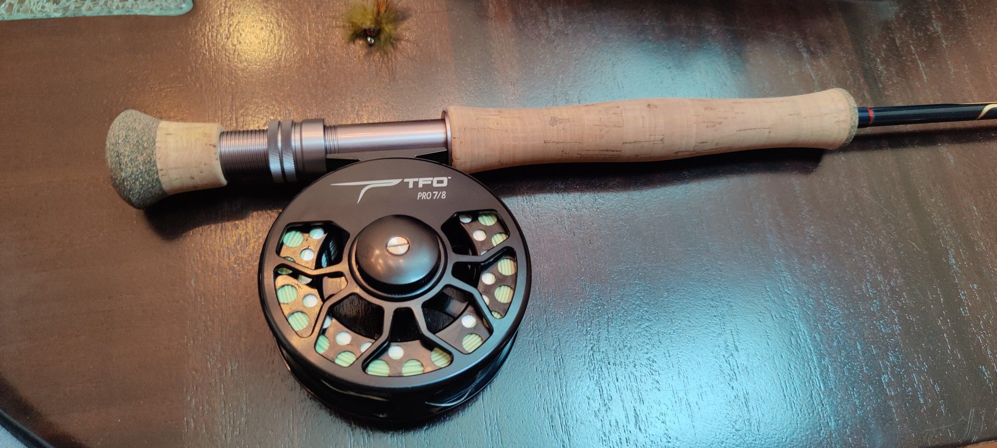 Tfo Pro Fly Fishing Rod 4 Pc 9ft 8wt