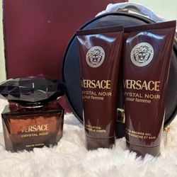 Versace Crystal Noir Perfume Set