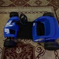 12 V Go Cart Blue Asphalt 