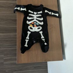 Newborn Skeleton Onesie