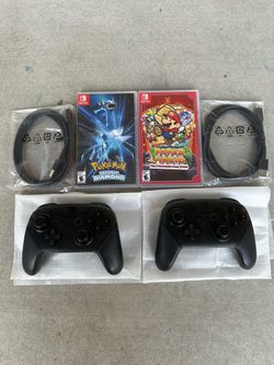 Nintendo Switch Games & Pro Controllers