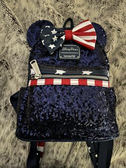 Disney Park Backpack Fourth Of July Backpack