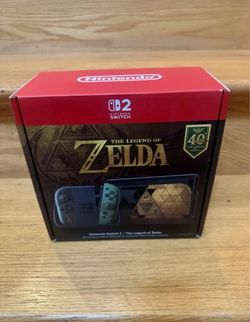 Nintendo Switch 2 Zelda 40th Anniversary Edition Console