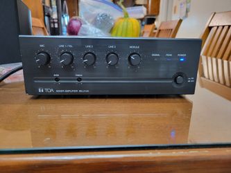 Toa BG 2120 karaoke amp/mixer