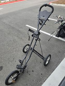 Sun Mount Speed Cart Push/Pull Golf Bag Cart