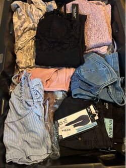 100 pieces of new clothing