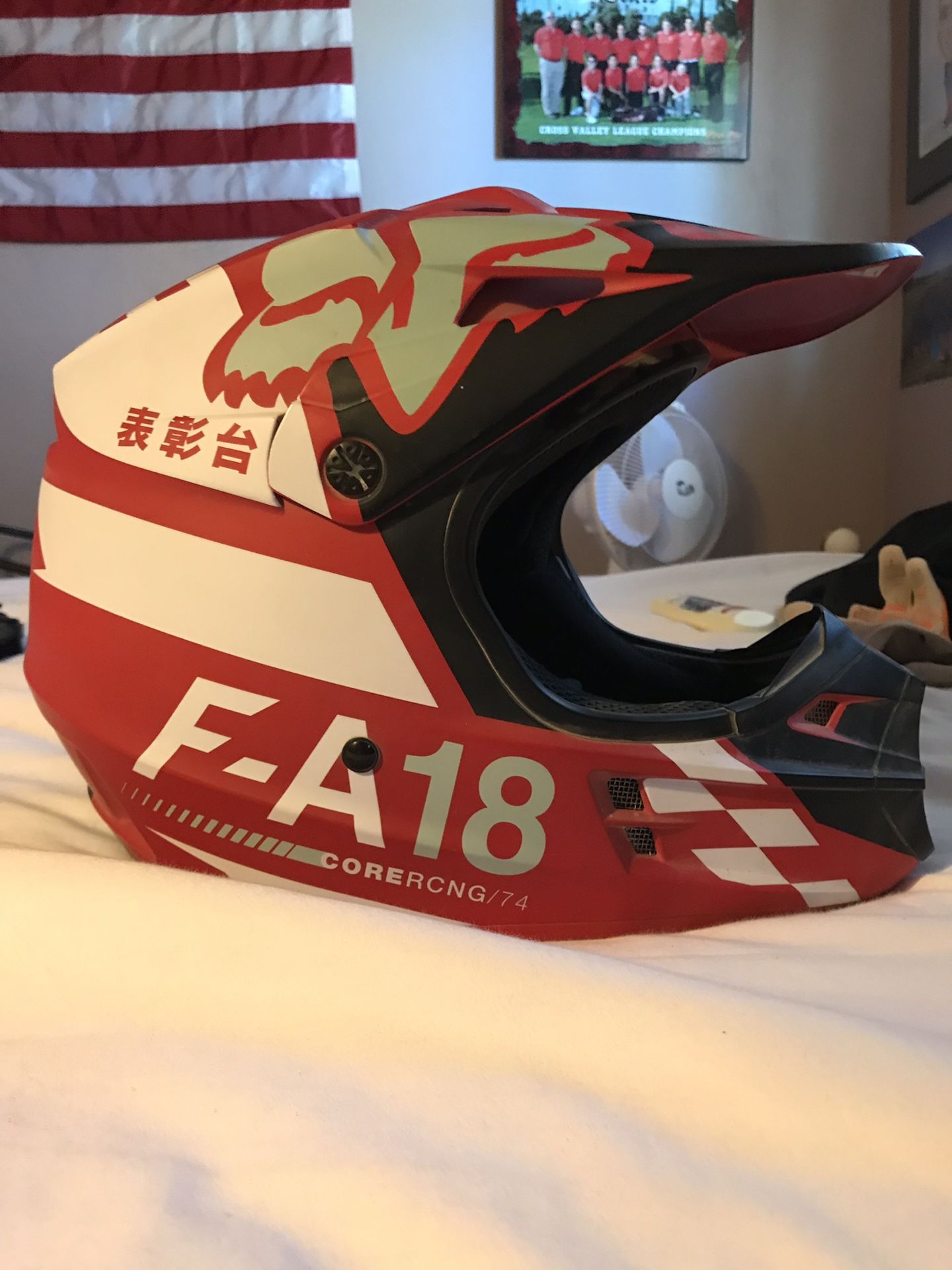 Fox fa 18 helmet discount