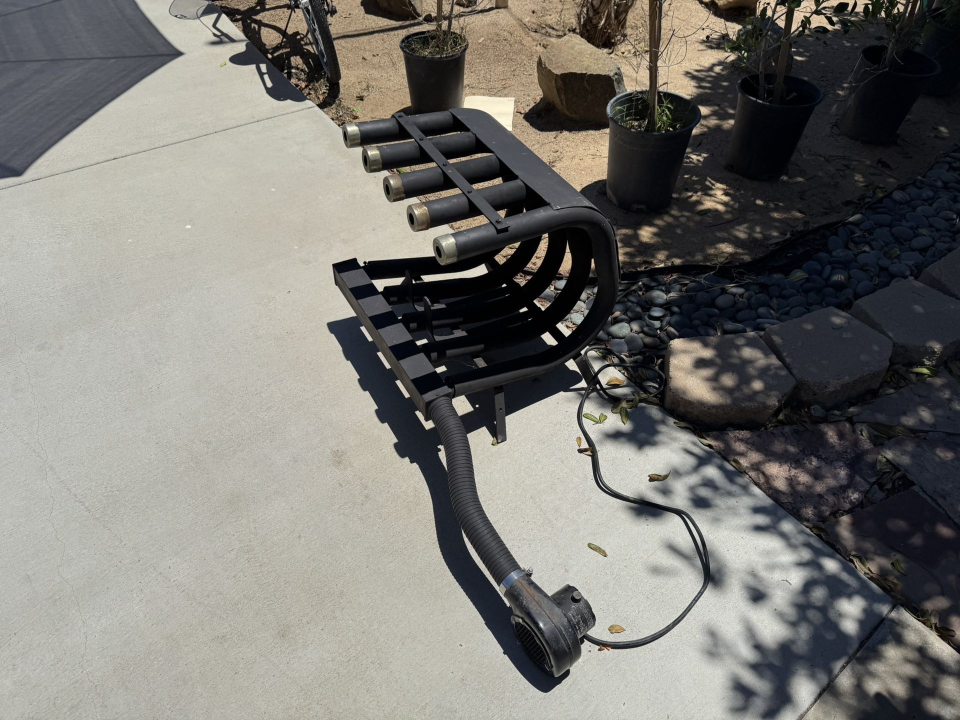 5 Tube Fireplace Heater/blower. $50