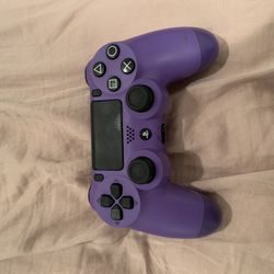 Purple PlayStation Controller