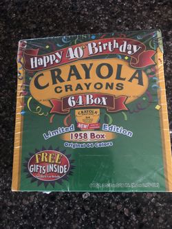 CRAYOLA CRAYONS ANNIVERSARY