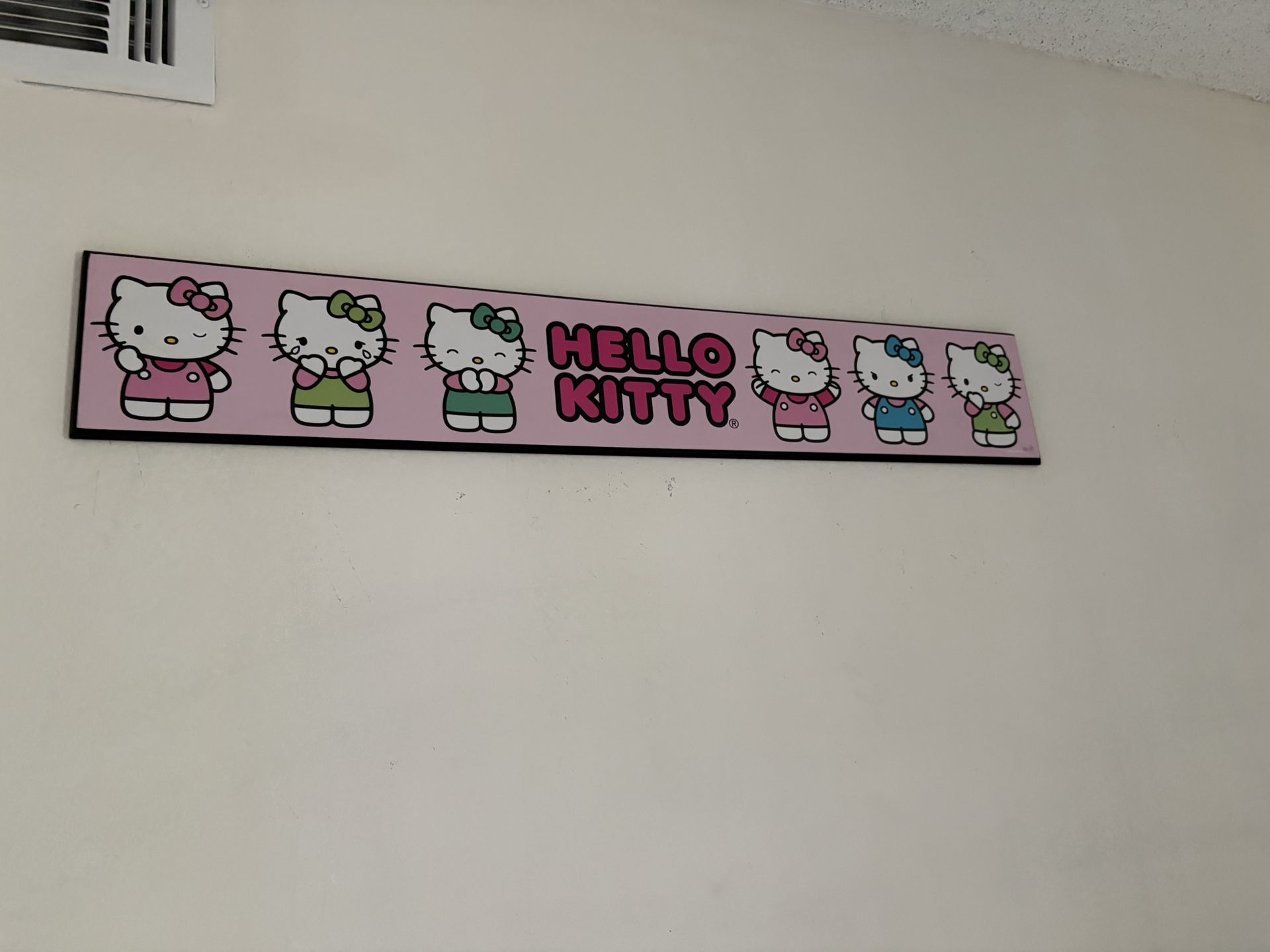 Hello Kitty Wall Art