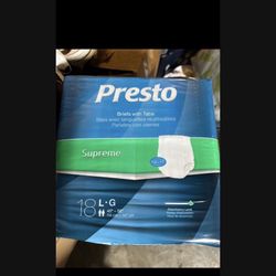 Adult Diapers Size Large 36 Packs 160.00
