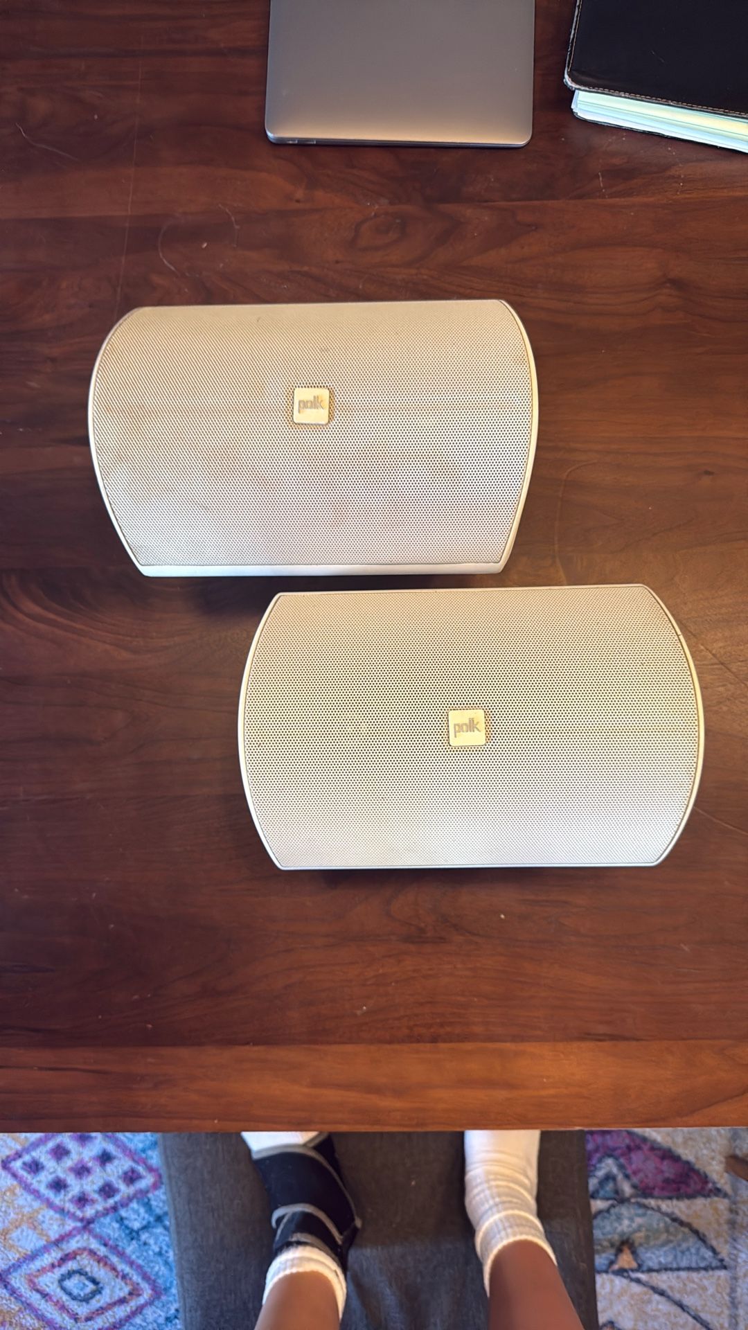 Polk Audio Outdoor Speakers, Originally 250$ for a set! 