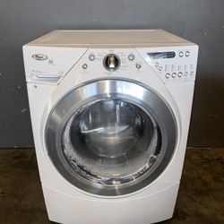 WHIRLPOOL XL CAPACITY WASHER DRYER ELECTRIC SET 