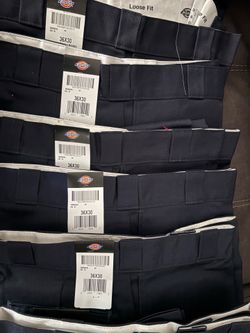 Navy blue work pants