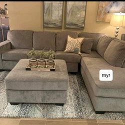 Brand New/ Gray Sectional, Seccional, Couch 