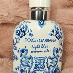DOLCE & GABBANA Light Blue Summer Vibes