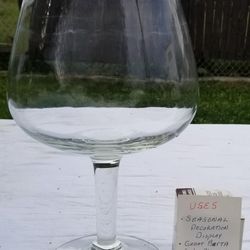 Vintage Oversized Brandy Sniffer/Punch Bowl/Beta Fish Bowl