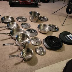 Kirkland Pro Signature & Nuwave cooktop