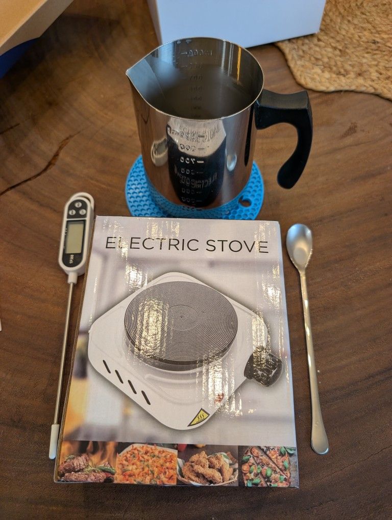 Candle Making Kit With Hot Plate