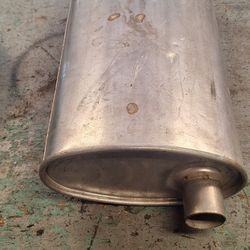 New Muffler  Universal Use,2" Inlet Outlet.  See Pics 35th Ave And McDowell Phx 