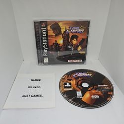 Time Crisis (Sony PS1, PlayStation One, 1995) Black Label CIB