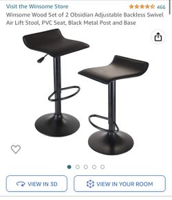 Bar Stools Set Of 2