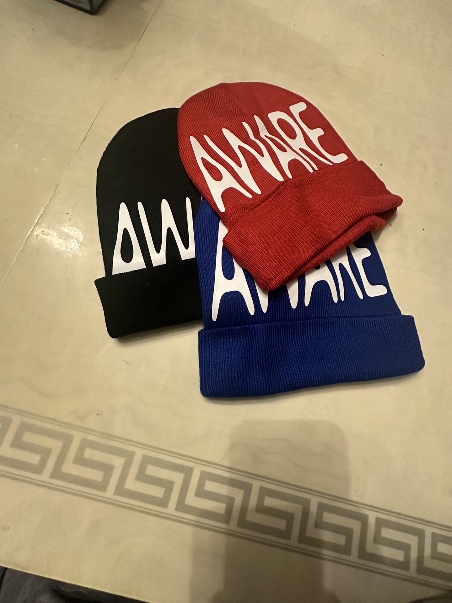 beanies From My Clothing Brand , _.awarestudios On Ig