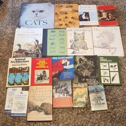 Lot Of 18 Animal Books 