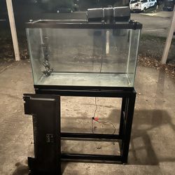 25 Gal Fish Tank/ Stand/ Whisper 30-60 Oxygenation 