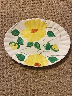 Vintage Oval Plate