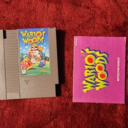 Wario's Woods for The NES Complete in Box. Pet and Smoke Free Home