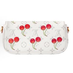 LOUIS VUITTON x Takashi Murakami Takashi Murakami Co-branded Wallet On Chain lvy Cherry Series Hardware (off69)82