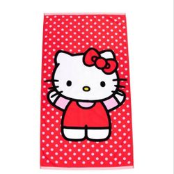 HELLO KITTY Beach Towel. NEW