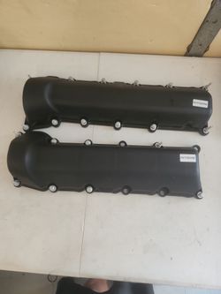 MITZONE Aluminum Engine Valve Covers Set (Left & Right) Missing 4 Bolts