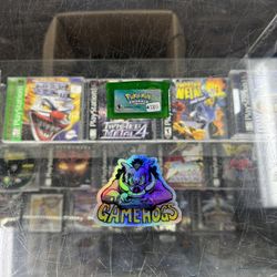 Pokemon Emerald GBA Authentic $280 Gamehogs 11am-7pm