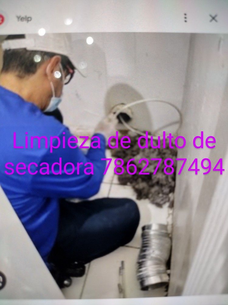 Limpieza De Ducto De Secadora