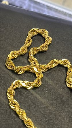 10k 59.3g 24” Rope Chain