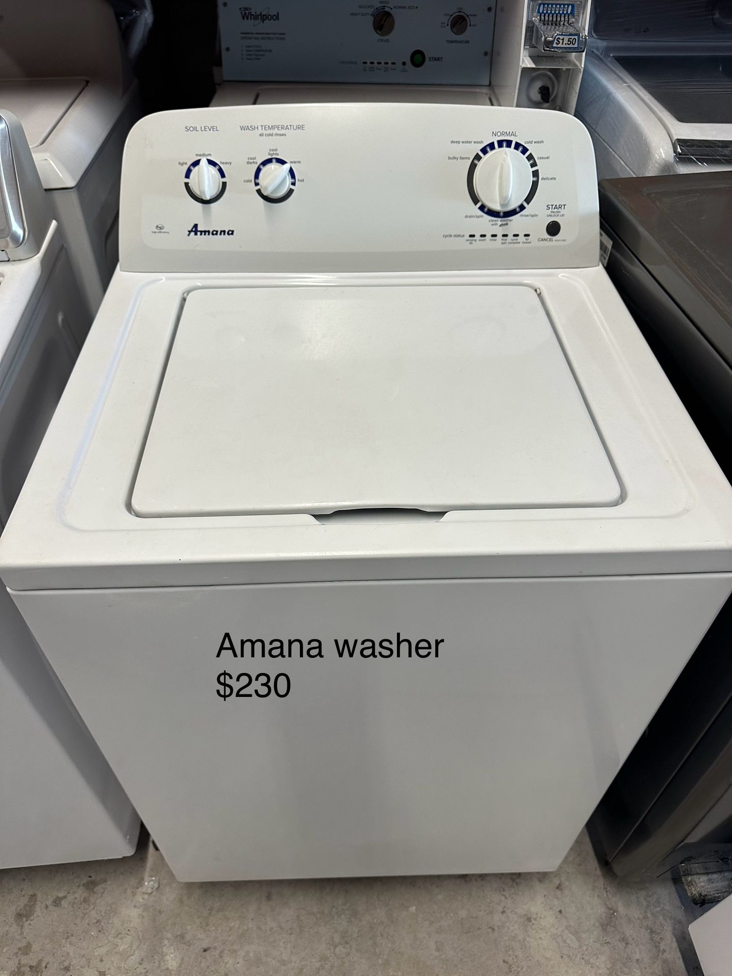 Amana Washer